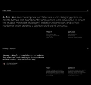 Axis Haus Real Estate Portfolio Brandalize 1
